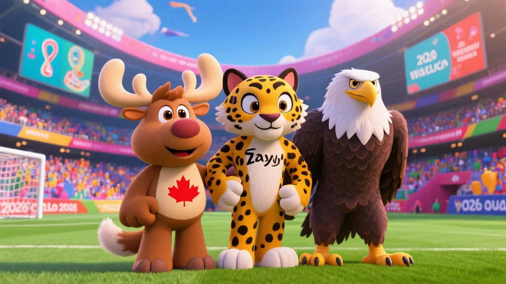 揭秘2026世界杯吉祥物：Maple、Zayu与Clutch背后的文化密码与狂欢寓意